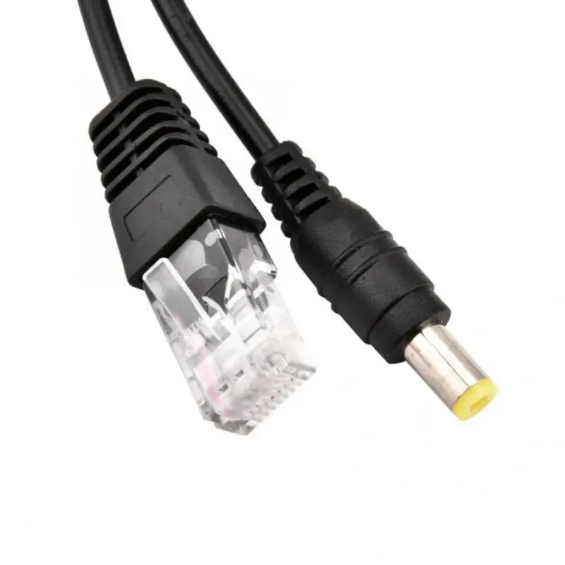 1 пара кабель адаптер POE RJ45 разветвитель для инжектора экранированная лента