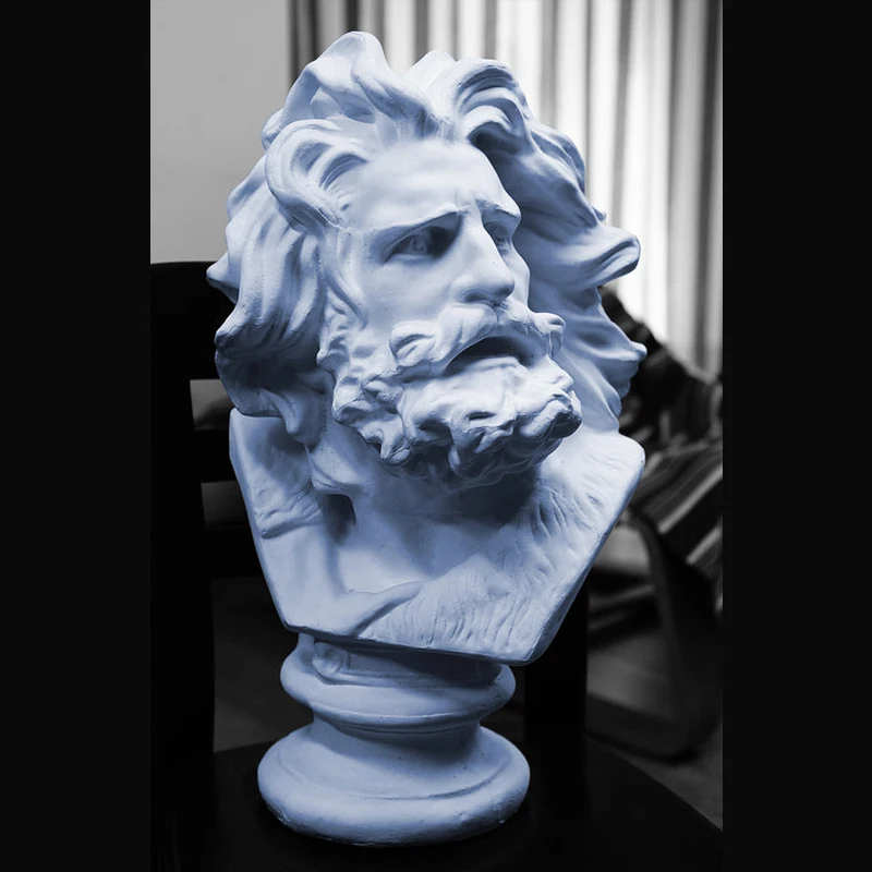 Марсель пластырь статуя Искусство Эскиз учебные пособия настольное украшение живопись головка портрет