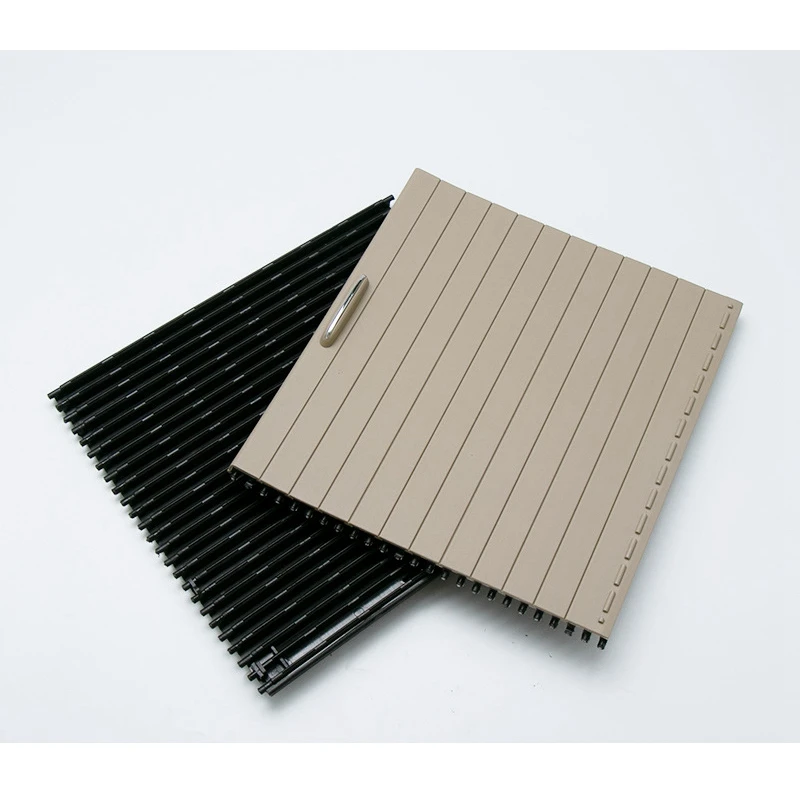 

Car Interior Center Console Drink Water Cup Holder Cover Roller Zipper for Benz W166 Ml Gl Gls Gle 2012-2020