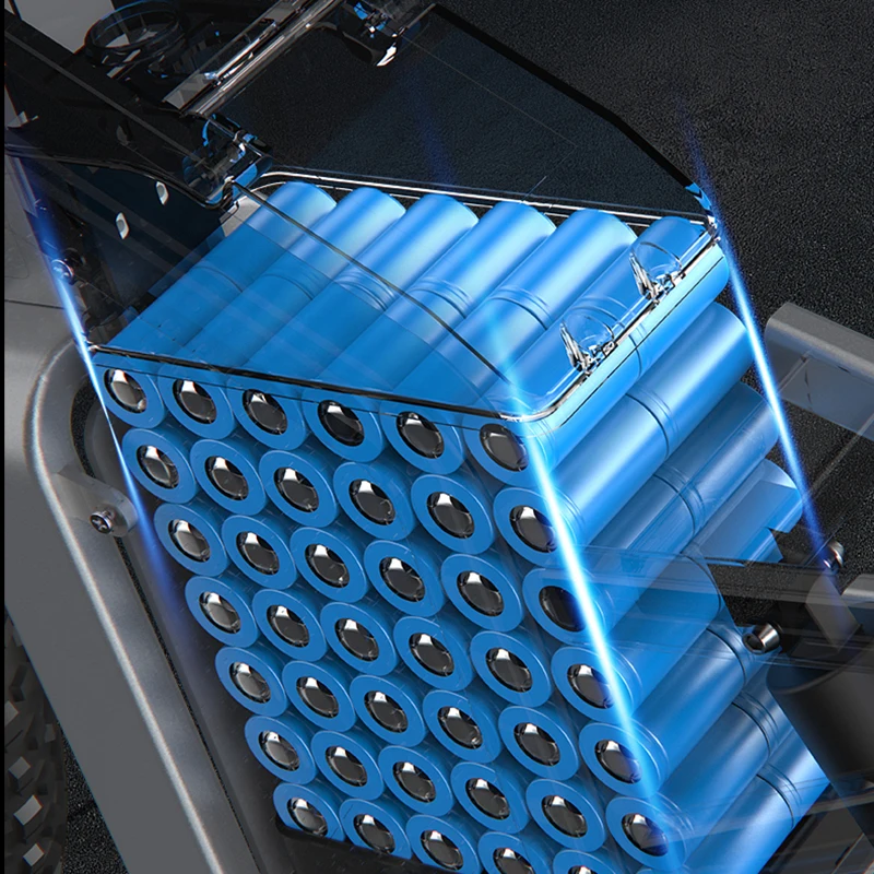 Электрический электровелосипед для езды по бездорожью 20-дюймовый Снежный