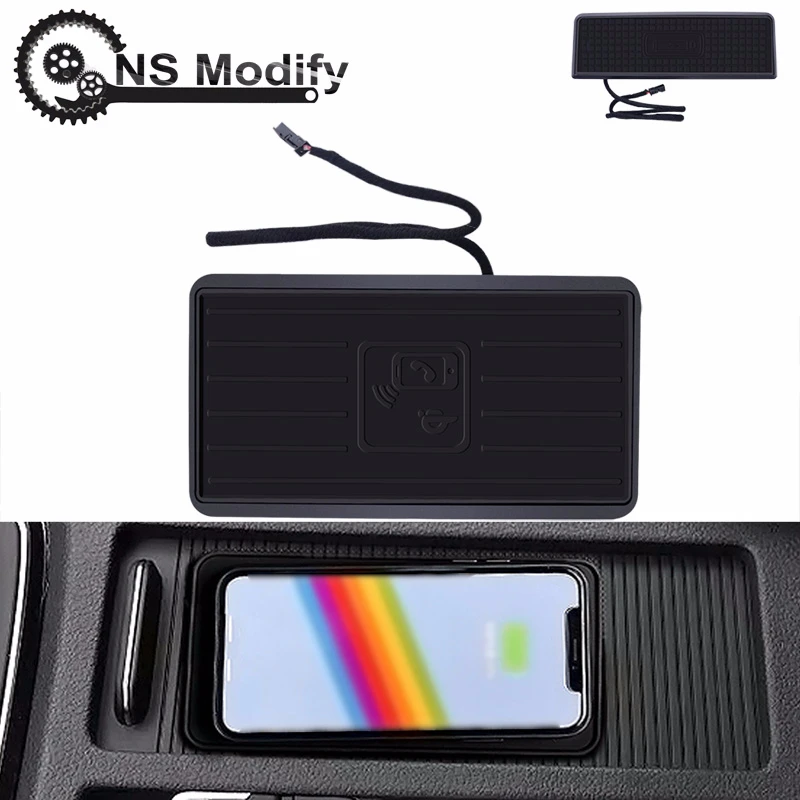NS Modify автомобильное QI Беспроводное зарядное устройство Быстрая зарядка Панель