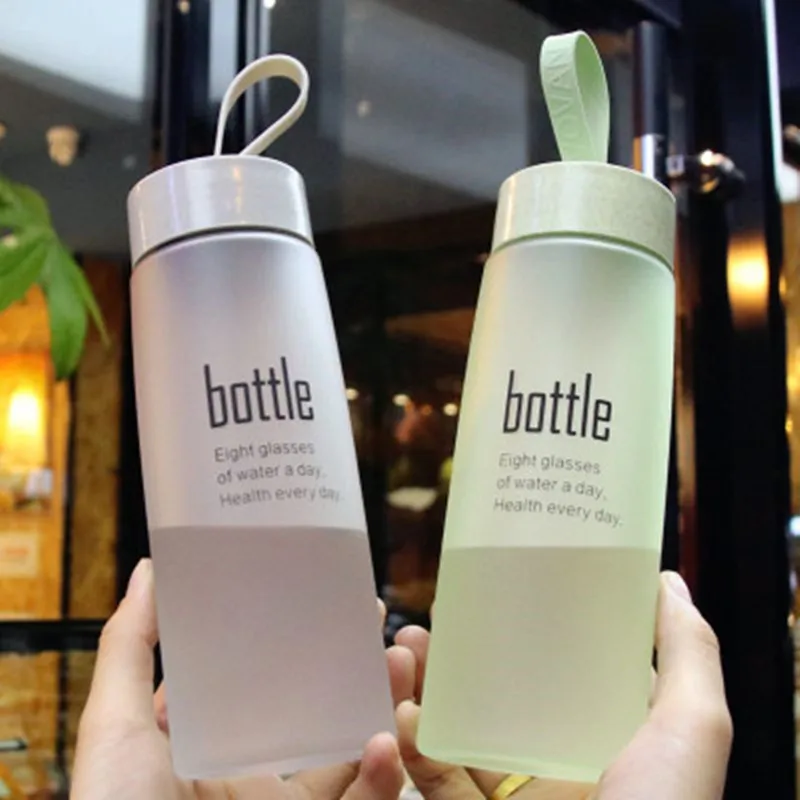 BPA бесплатная бутылка для воды пластиковая Спортивная скраб герметичная