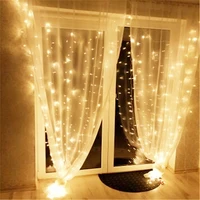curtain 32 5m 240led string light fairy icicle outdoor garland led light for window wedding home xmas decoration lighting