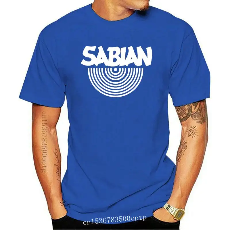

New 2021 Fashion Sabian Men T Shirt 2021 Cool Printed Short Sleeve Cotton The Music Men T Shirts Top Tees High Quality Size XS-X