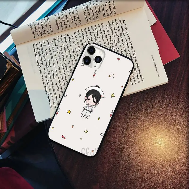

Medicine Doctor Nurse Phone Cases for iPhone 11 12 pro XS MAX 8 7 6 6S Plus X 5S SE 2020 XR Soft silicone