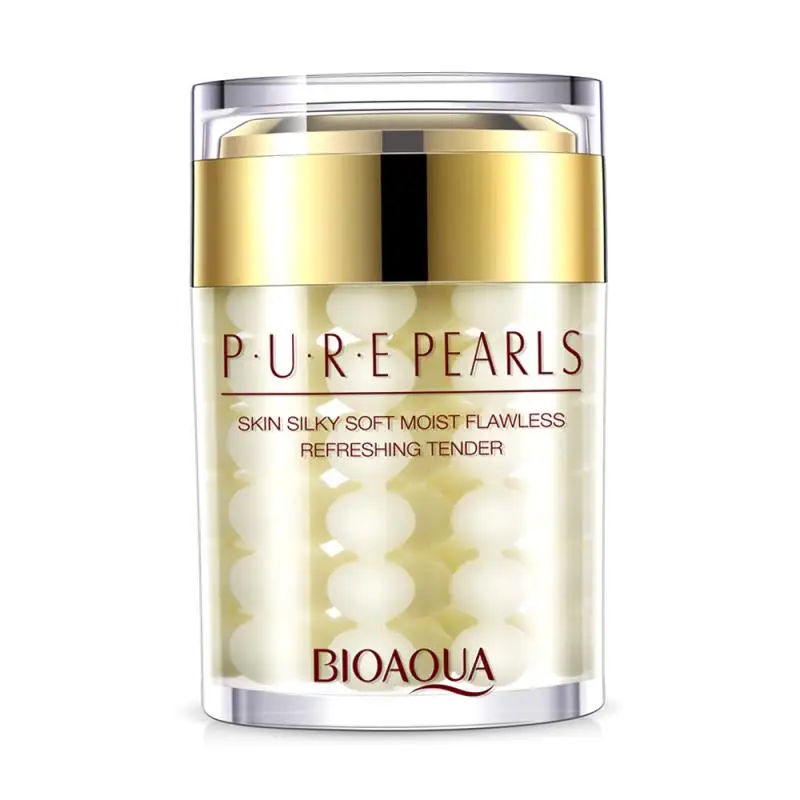 Крем для улиточный крем лица BIOAQUA Pearl отбеливающий сыворотка глаз и против мешков