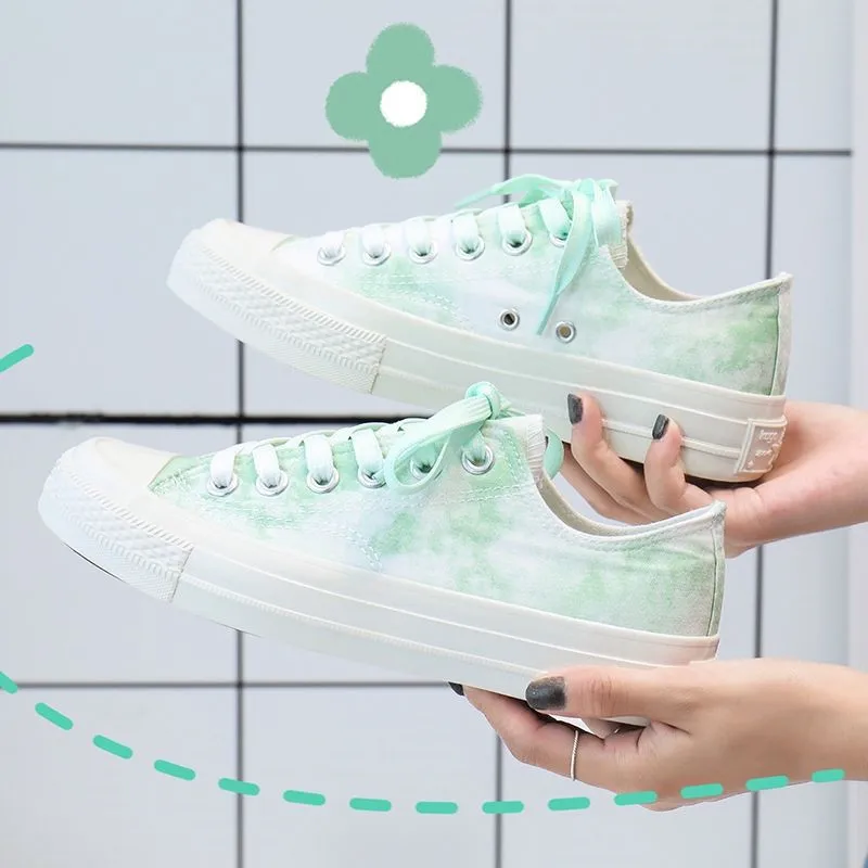 Женские дизайнерские Сникеры с рисунком в виде граффити высокие парусиновые