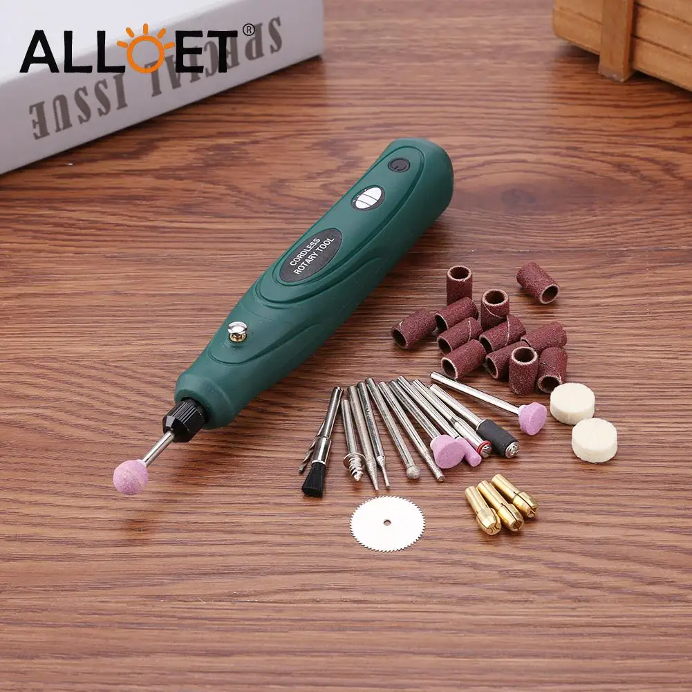 

Беспроводная электрическая дрель 3,7 в, дрель для деревообработки, гравировки, набор инструментов «сделай сам» для резки, полировки, сверлен...