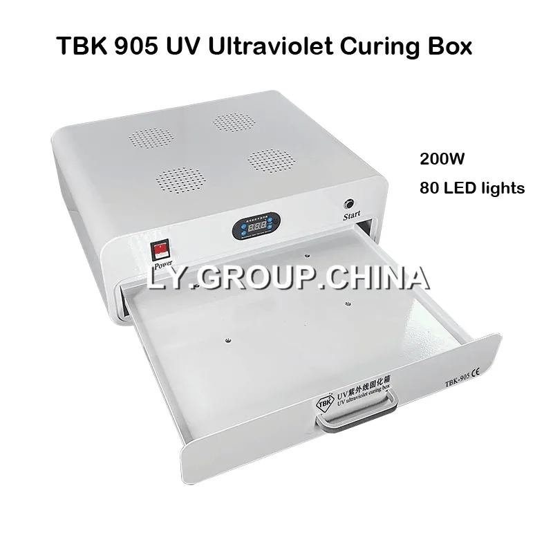 

LY New Design TBK 905 UV Ultraviolet Curing LED Box 80 Pcs LED Lights 200W 110V 220V Common Use