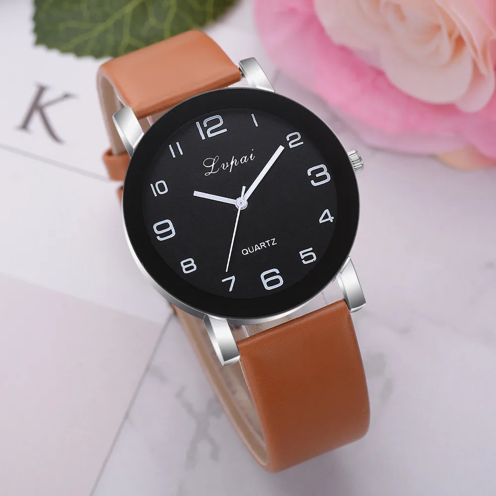 

Watches Women Fashion Watch 2020 Quartz Leather Band Watch Analog Wrist Watch For Women Ladies Watch Orologio Donna Reloj Mujer