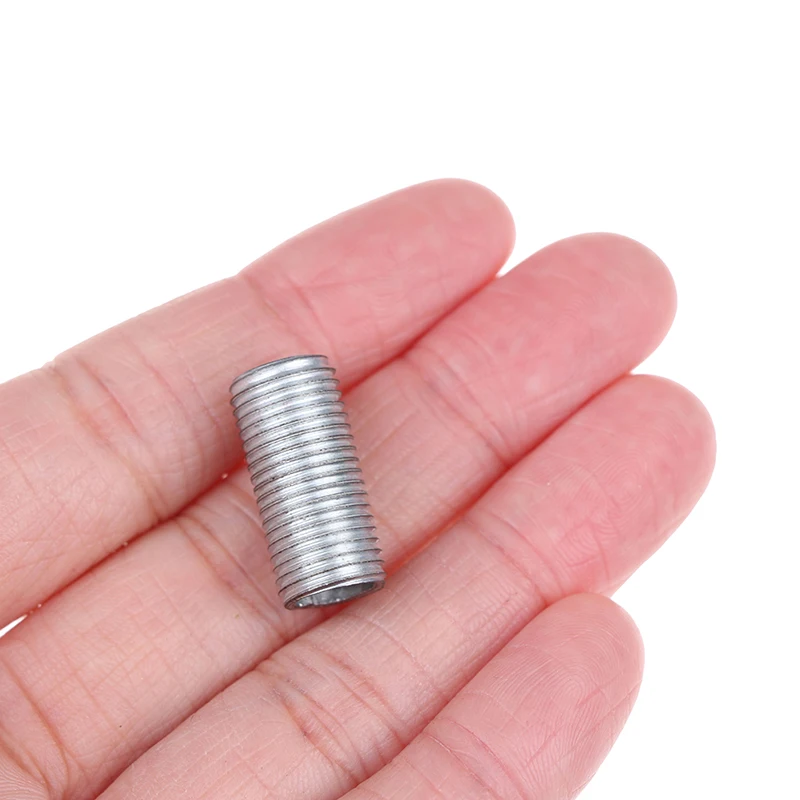 20 шт./лот длина 1-8 см M10 цельная зубная трубка Резьбовая полая полюсная аксессуары