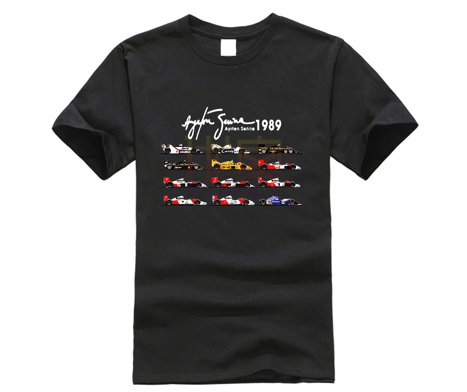 Все автомобили Ayrton Senna Мужская футболка 1 топы Гоночная машина Молодежная