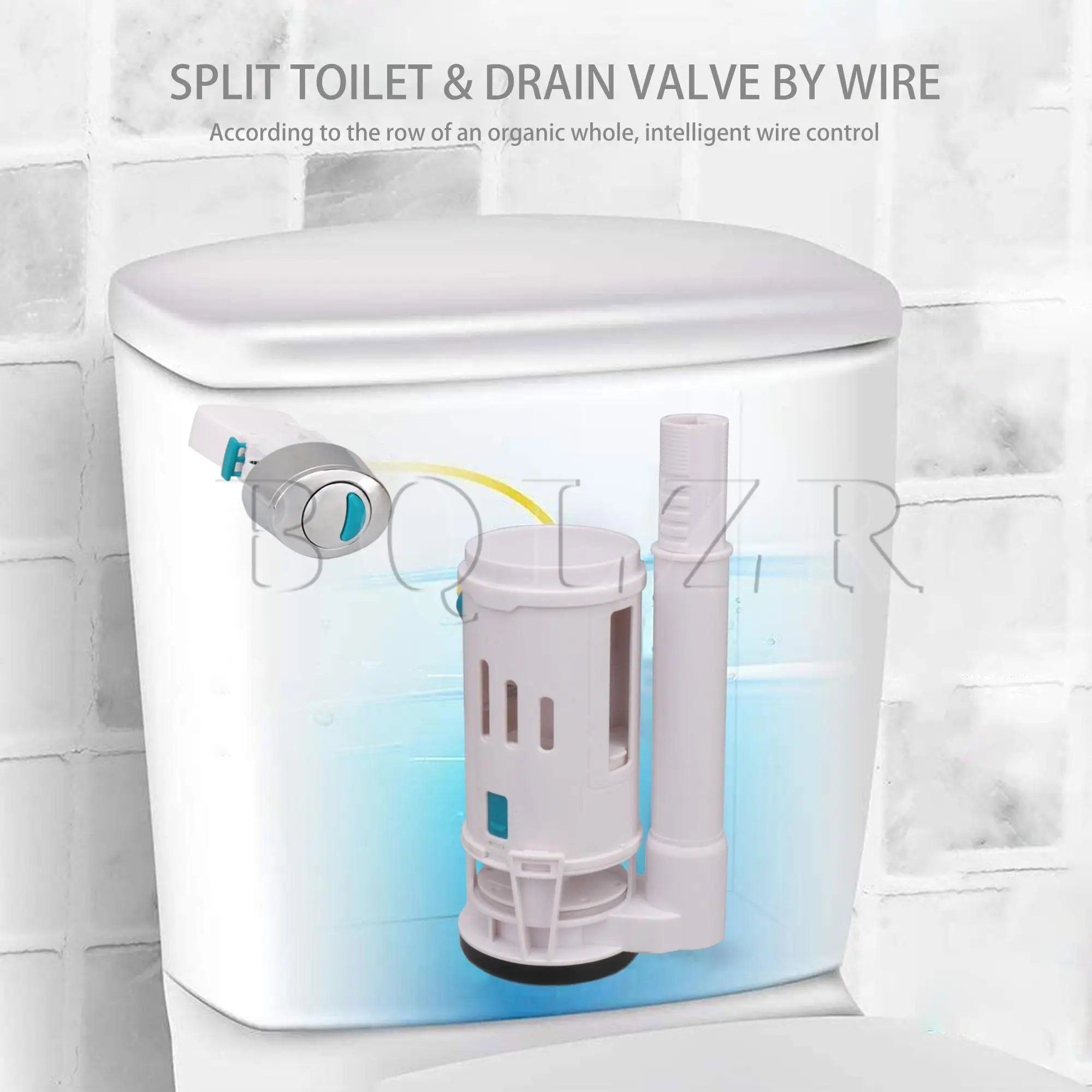 Водосберегающий кнопочный клапан BQLZR для унитаза и туалета двойной сливный