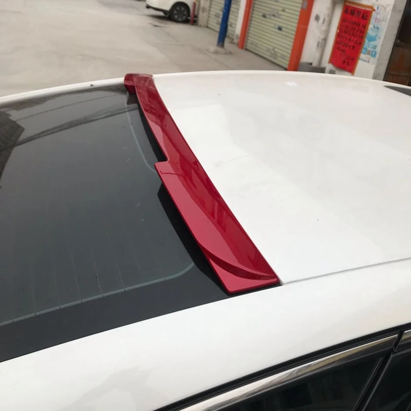 Для Ford Mondeo спойлер 2013-2018 верхнее крыло Высокое качество ABS Материал автомобиля