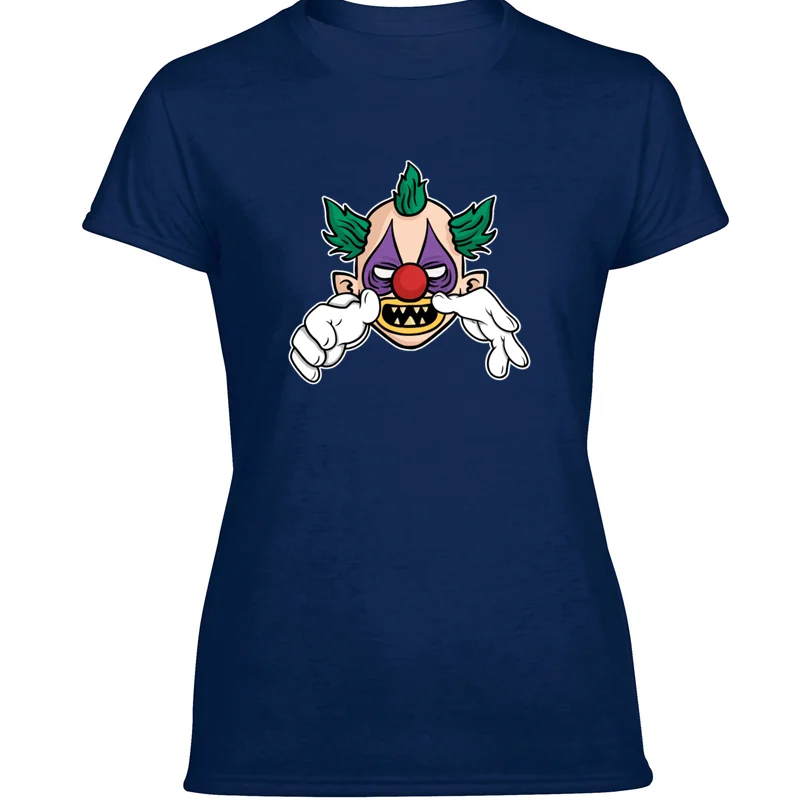 

The New Clown Horror Gift T-Shirt For Men 2020 Men's Tee Shirt Big Size 3xl 4xl 5xl Humor Tee Top