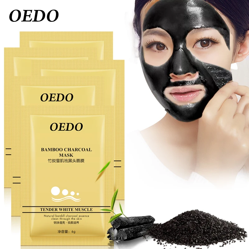 5pcs/lot Nose Blackhead Remover Face Black Mask Acne Treatment Peeling Mask Suction Facial Skin Care Pore Strip Black Head Masks