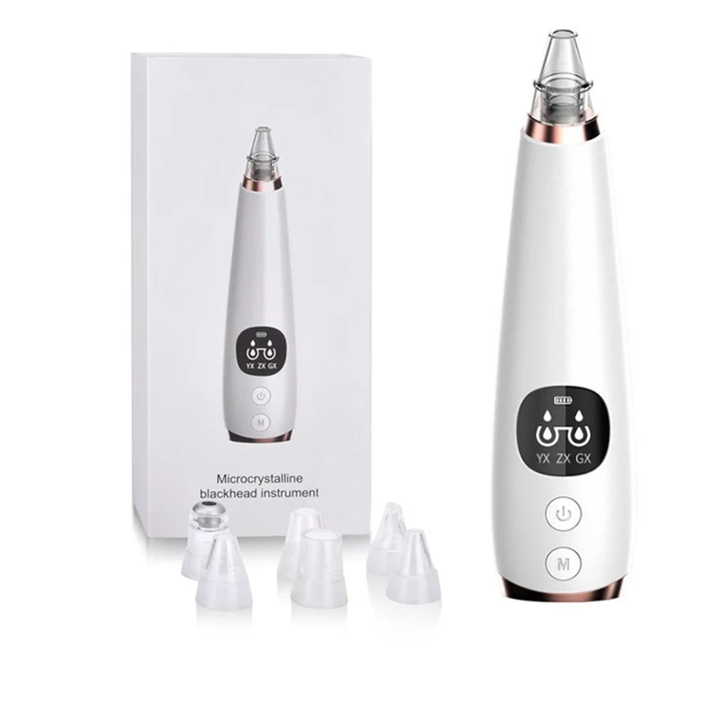 

Electric Pore Cleaner Microcrystalline Liposuction Blackhead Instrument to Remove Blackhead Cutin Acne Facial Beauty Instrument