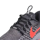 Эластичные шнурки для обуви, светоотражающие, без завязывания, с металлическим замком, для детей и взрослых, Круглые, для кроссовок, 26 цветов, 1 пара