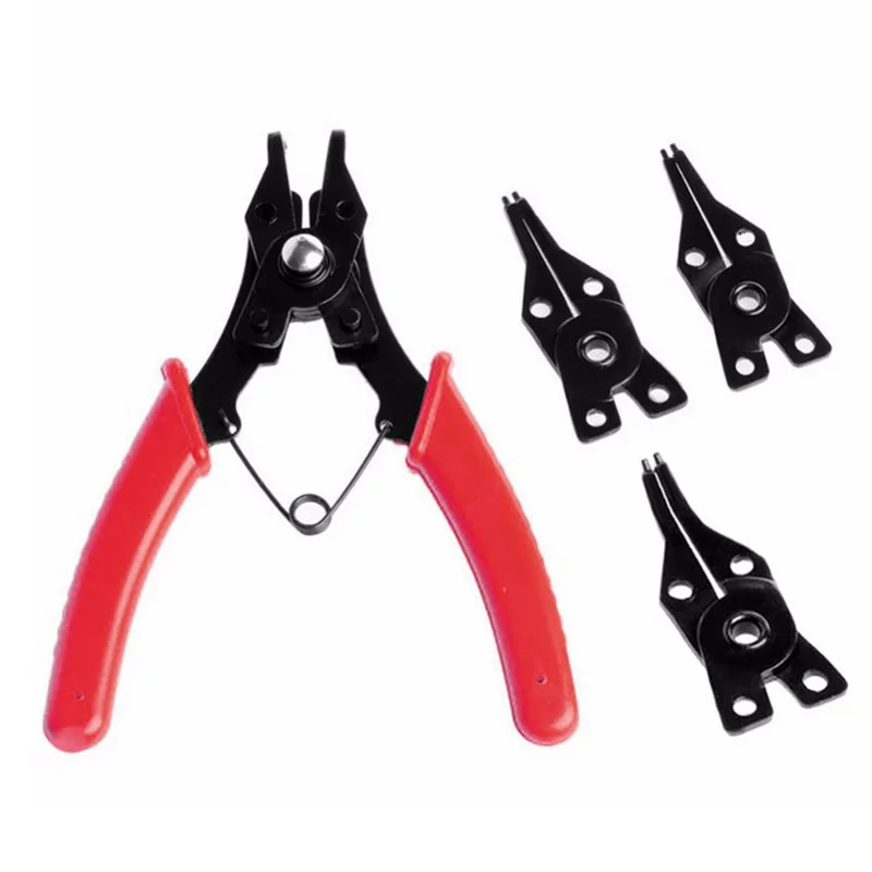 4 IN 1 Set Multi-function Pliers Multi Crimp Tool Snap Ring Tools Internal External Remover Retaining Circlip | Инструменты