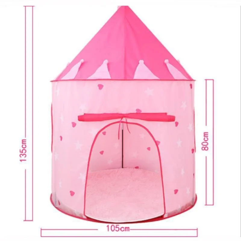 Детская игровая палатка розовый замок любви монгольские палатки для улицы и