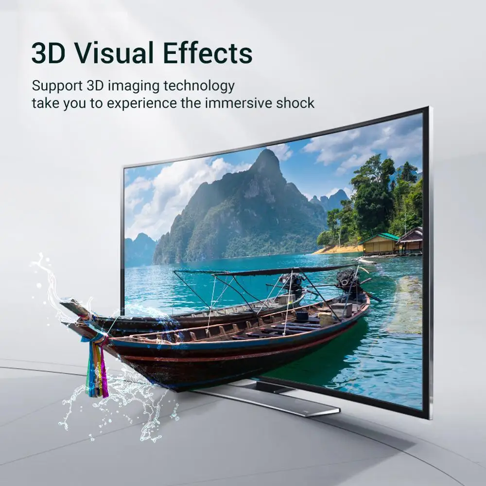 Оптоволоконный кабель HDMI 2 0 4K 60 Гц 18 Гбит/с HDR|Кабели VGA| |
