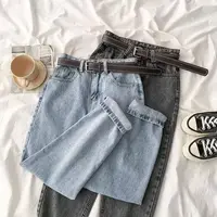 Женские свободные весенние джинсы