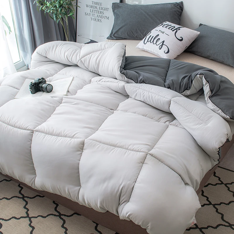 

CF2 Down Alternative Comforter,Fluffy, Warm, Soft & Hypoallergenic Quilt,Duvet Insert, Medium Weight For Autumn And Winter ,