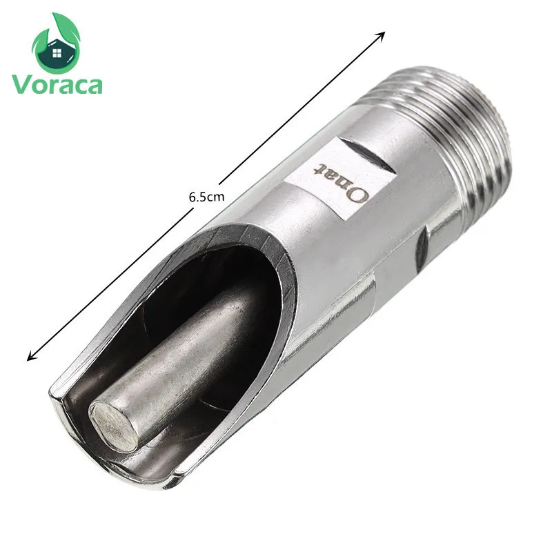

5/10 Pcs Pig Thickening Nipple Drinker Stainless Steel Livestock Animals Drinking Instrument Faucet Fountain Pig Feeding Cap