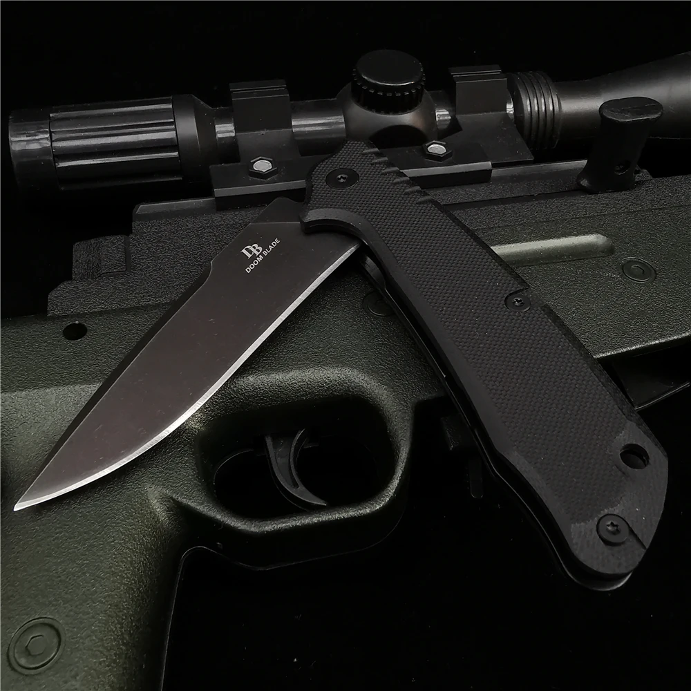 Складной нож DOOM BLADE охотничий D2 высококачественное лезвие из нержавеющей стали