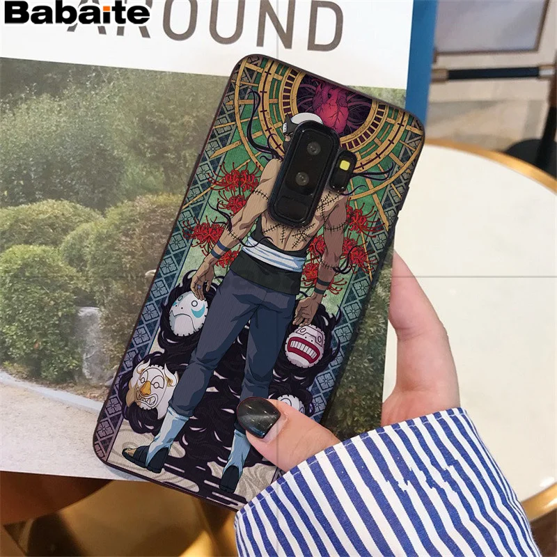 Babaite Наруто Черная мягкая оболочка телефона samsung S9 S9 плюс S5 S6 S6edge S6plus S7 S7edge S8 S8plus крышка M10 20