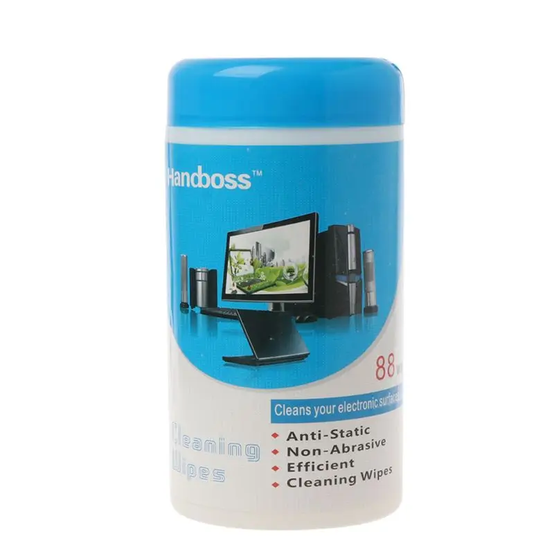 88 шт./лот влажные салфетки ЖК монитор для компьютера ТВ мобильный телефон Экран
