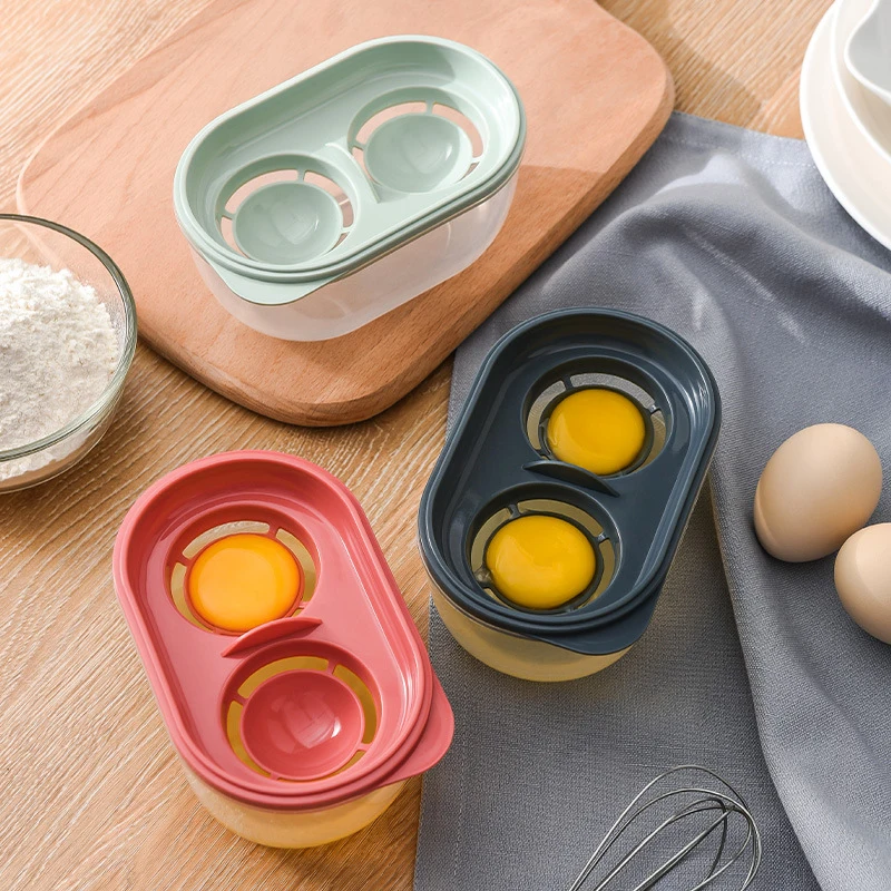 

Plastic Egg Separator Yellow Egg White Rapid Filtration Separation Tool White Yolk Sifting Home Kitchen Cooking Gadget Egg Tools