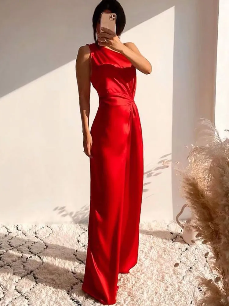 

Комбинезон женский из шелка и сатина, прямые штаны