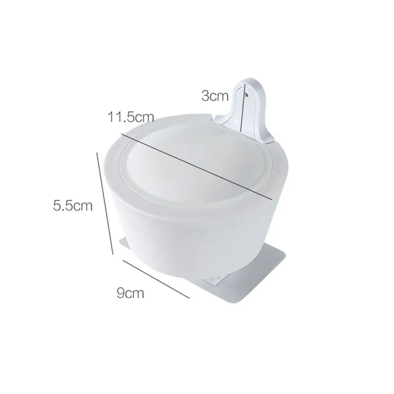 

Bathroom Wall Mount Foam Soap Dispenser Portable Shower Gel Press Jar Multifunction Kitchen Lotion Bottle Household Accessories