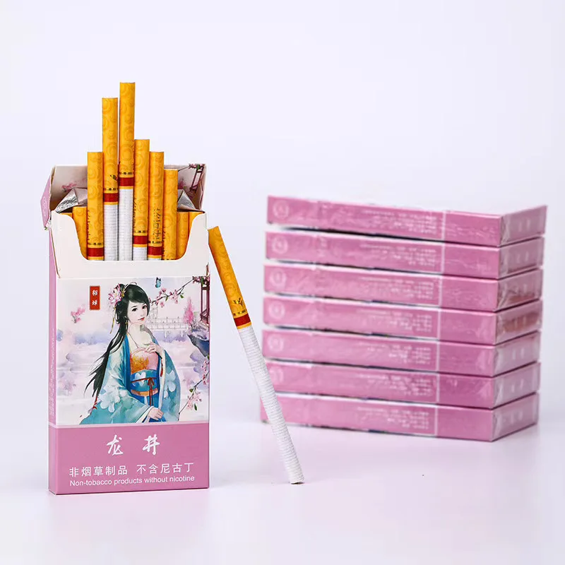 Зеленый чай Longjing тонкий табак без табака монополия травяной для мужчин и женщин |