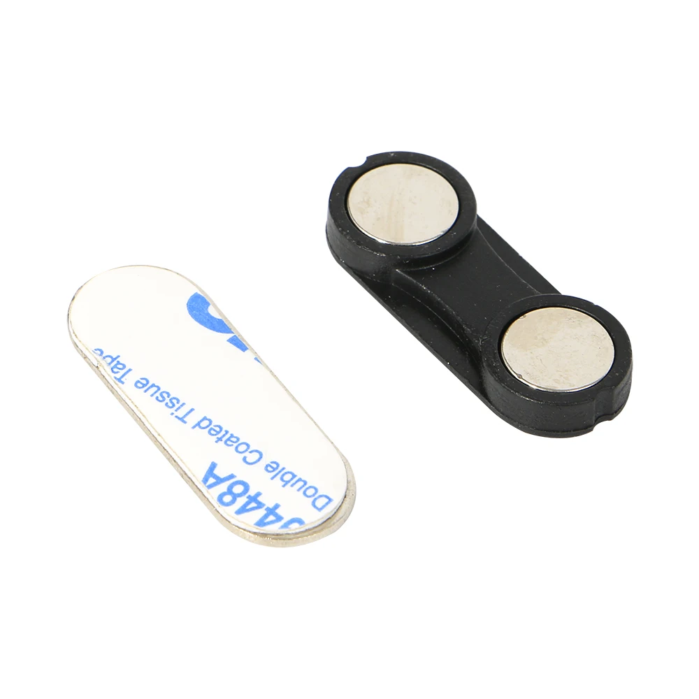 10pcs name badge magnet Metallic Metal Strong Magnetic Badge Fastener Holder Card Tag Name ID Tag