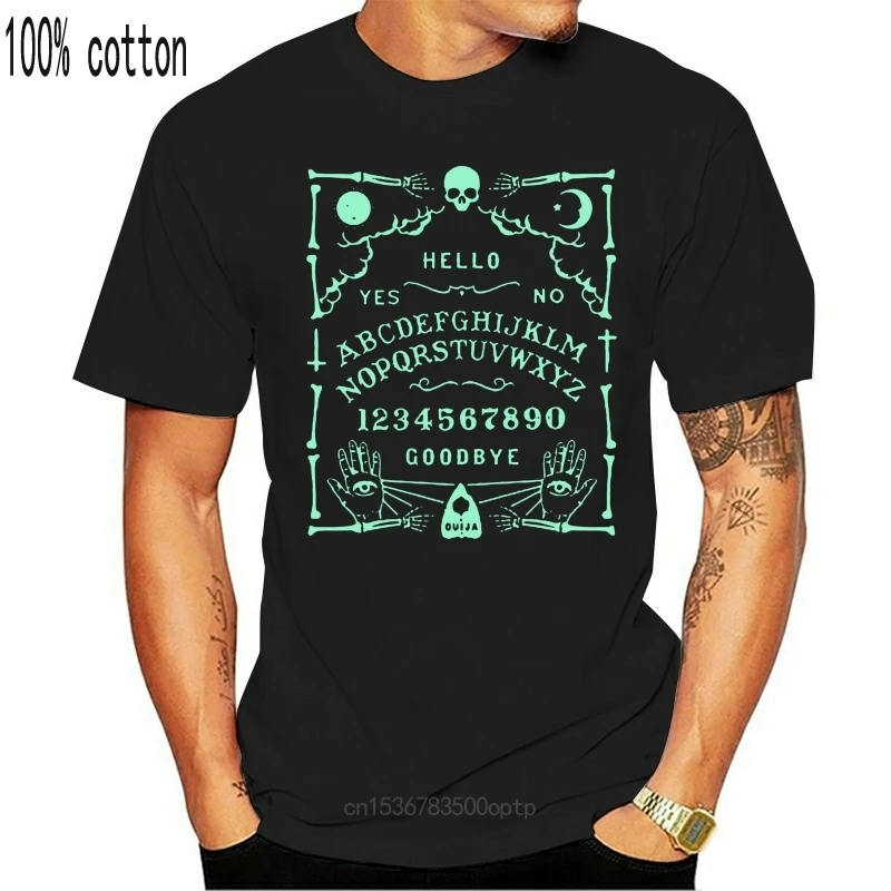 

OUIJA Spirit Talking Board - GLOW In The DARK Paranormal Supernatural T-Shirt