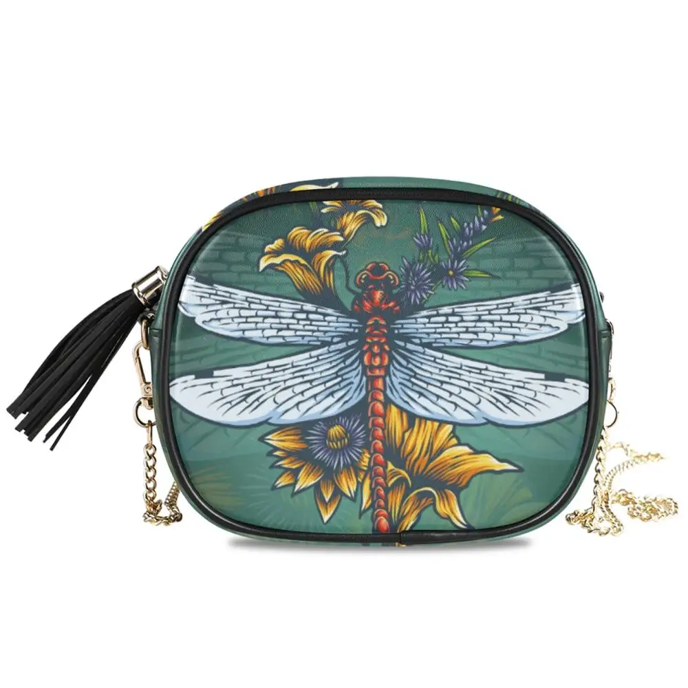 

Кожаные сумки через плечо для женщин 2021, сумка-мессенджер на плечо, мини-сумка для телефона с бабочкой, женские сумки, сумки с цепочкой и кист...