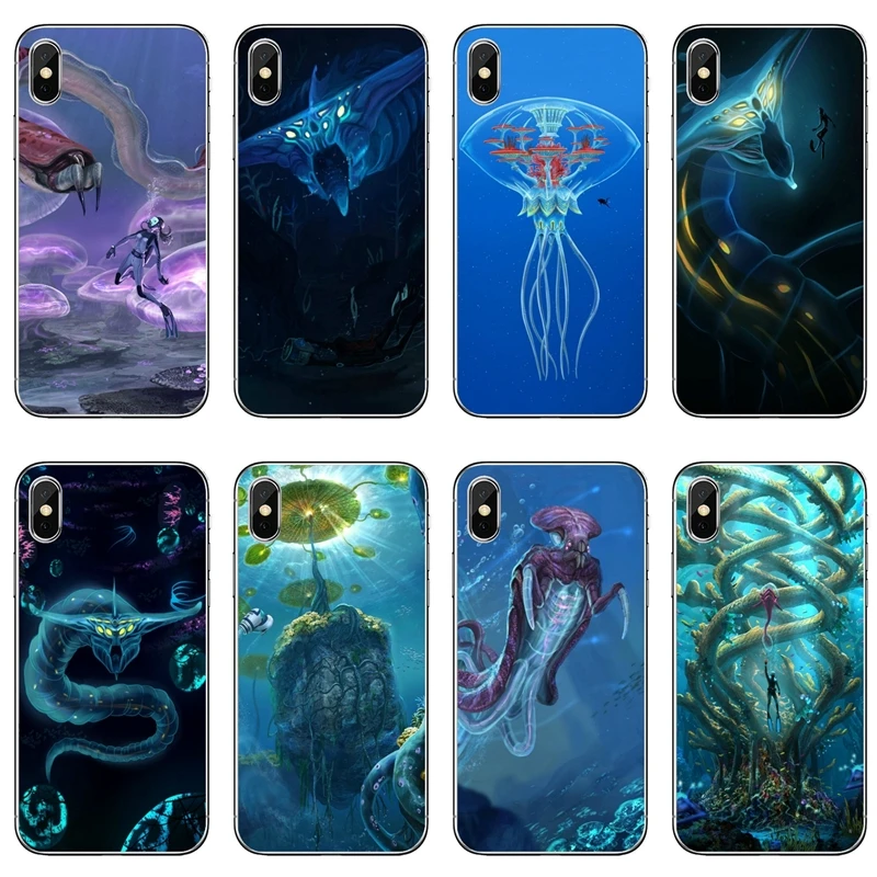 Чехлы с рисунком Subnautica для телефонов Samsung Galaxy M30 J8 J7 J5 Pro J6 J4 Prime A6 A8 A9 Plus J3 2018 2017 чехол