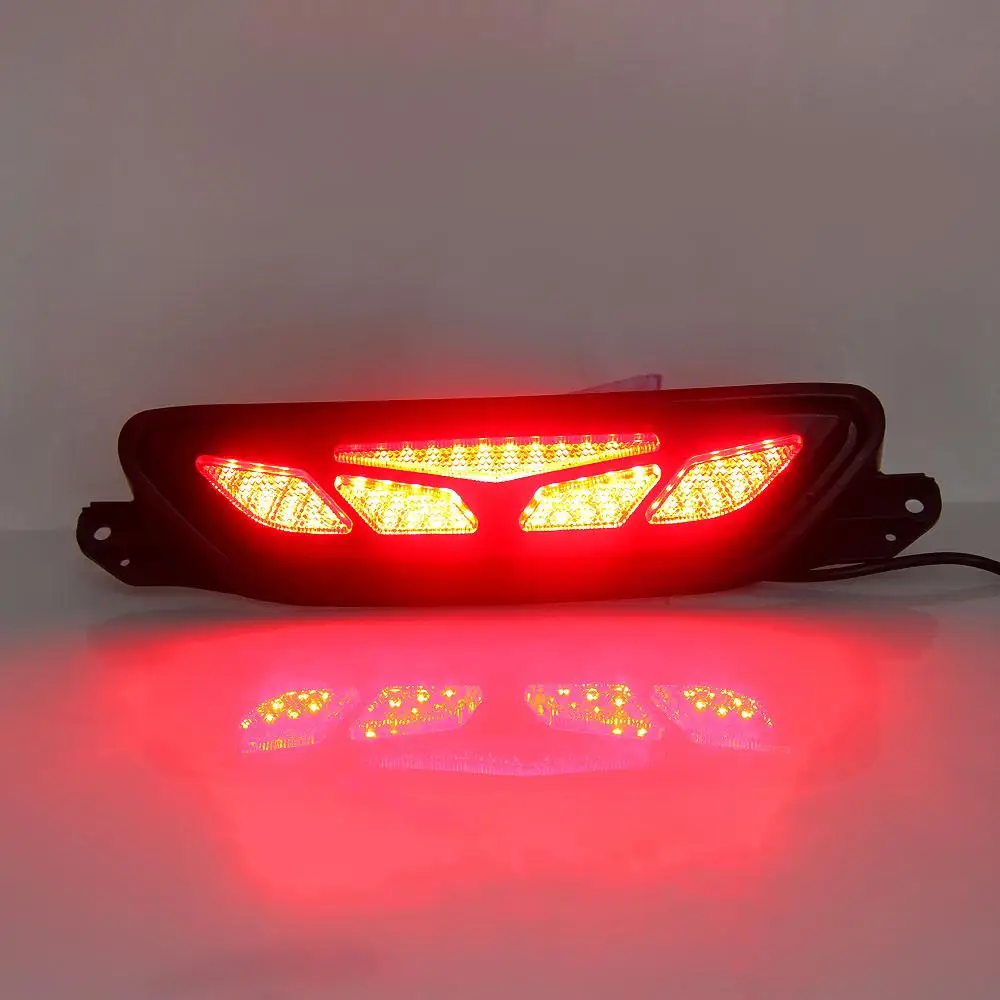 

For Toyota C-HR CHR 2016-2021 LED Reflector Rear Bumper Tail Light Brake Signal