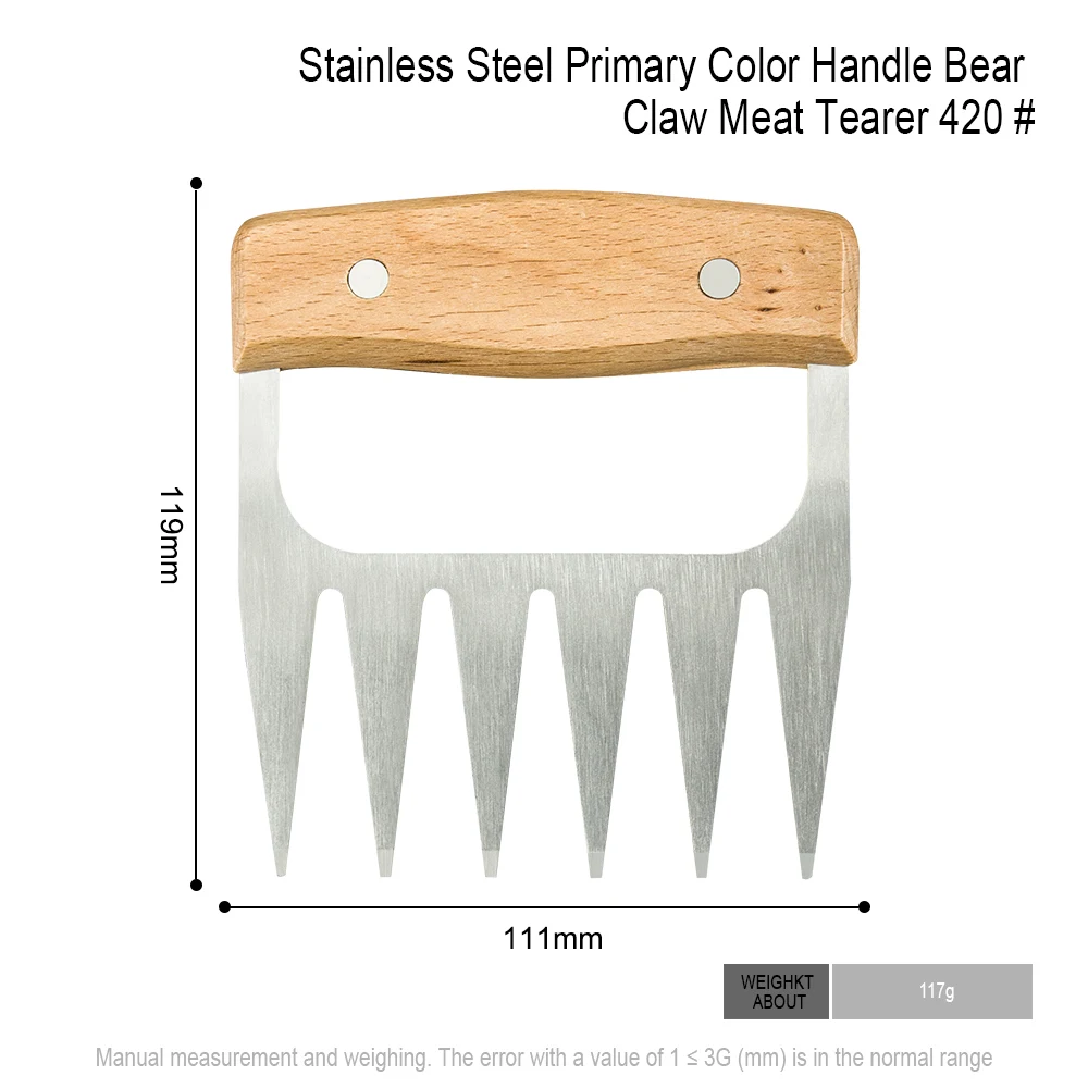 Многофункциональный измельчитель мяса зажим для из нержавеющей стали 420