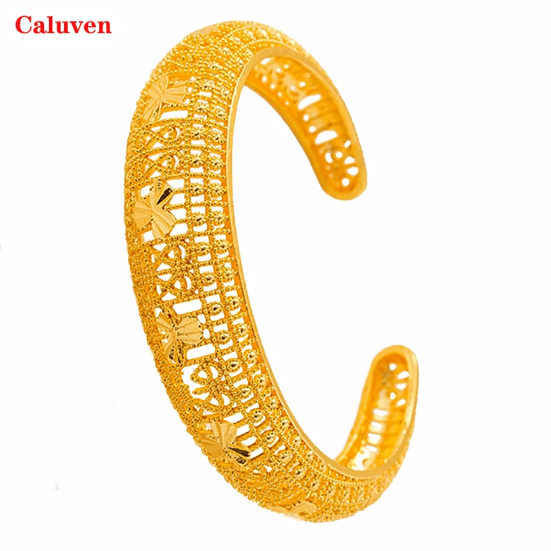 Индийские браслеты с очаровательными элементами для женщин золотые и обручи