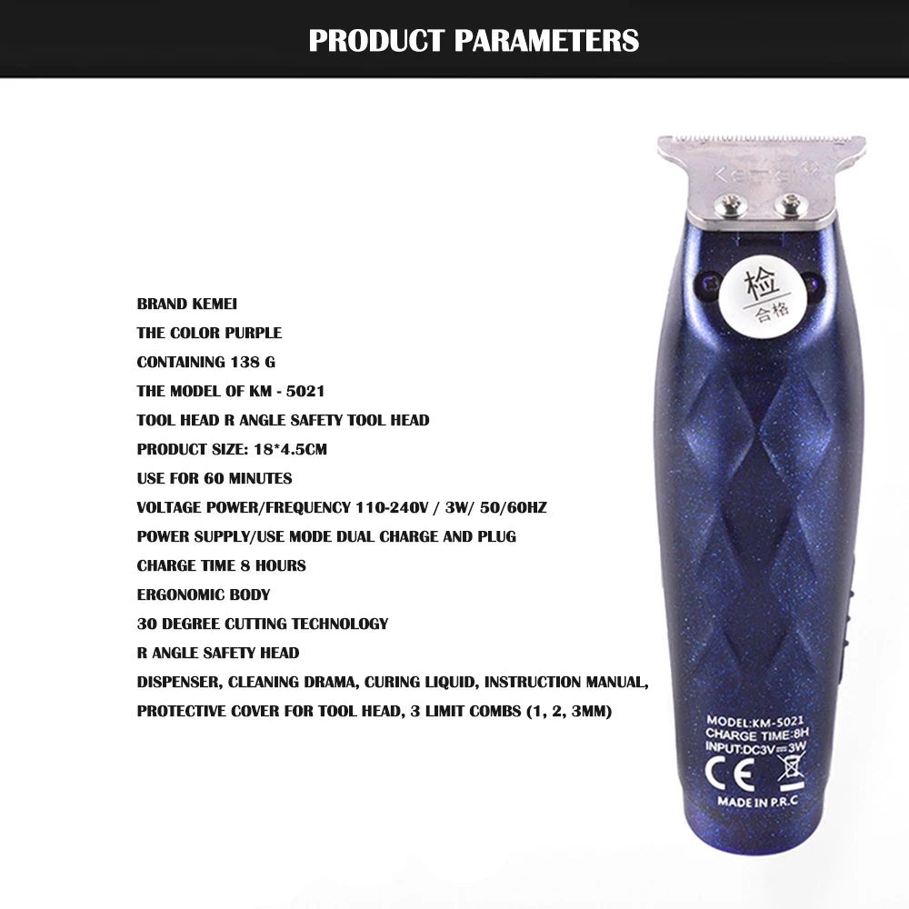 3 в 1 профессиональная машинка для стрижки волос с USB-кабелем | Красота и здоровье