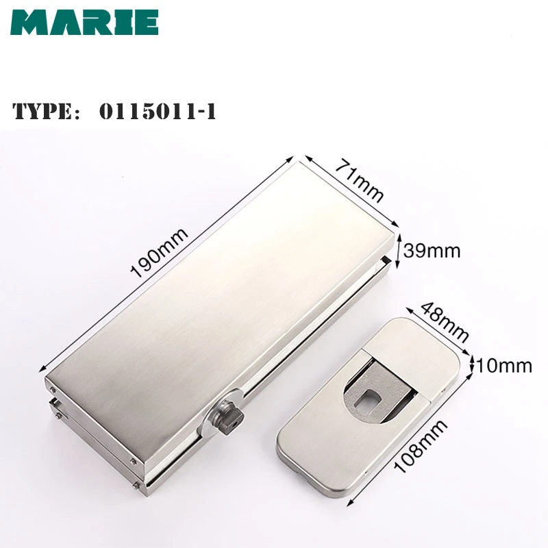 Отверстие для крепления поверхности пружинный шарнир стеклянных дверей|Дверные