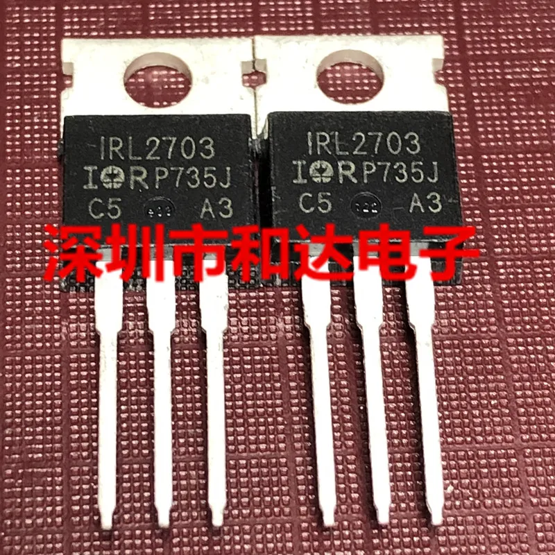 

5 шт. IRL2703 TO-220 30V 24A