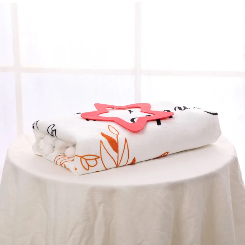 WEIXINBUY Детское покрывало для фото пеленка фон цветочный номер Звезда Сердце Форма