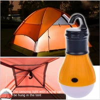 4 colors mini portable lantern tent light led bulb emergency lamp waterproof hanging hook flashlight outdoor camping new