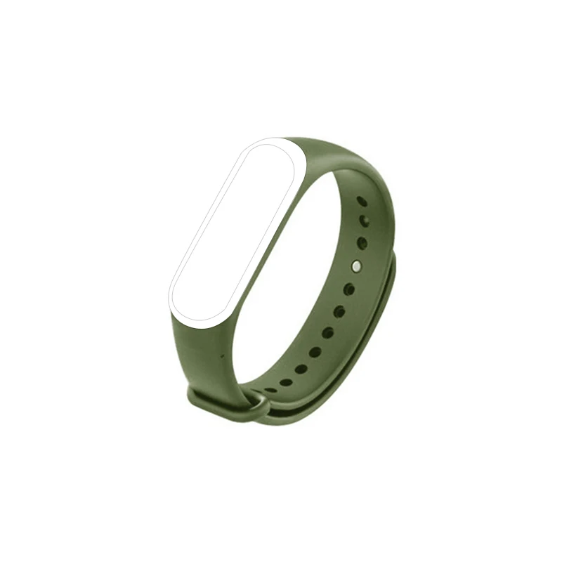 20 Аксессуары для mi Группа 4 для Xiaomi mi Band 3 ТПУ Напульсники сменный ремешок для браслет millet 3/4 саржа Двухцветная - Цвет: 20