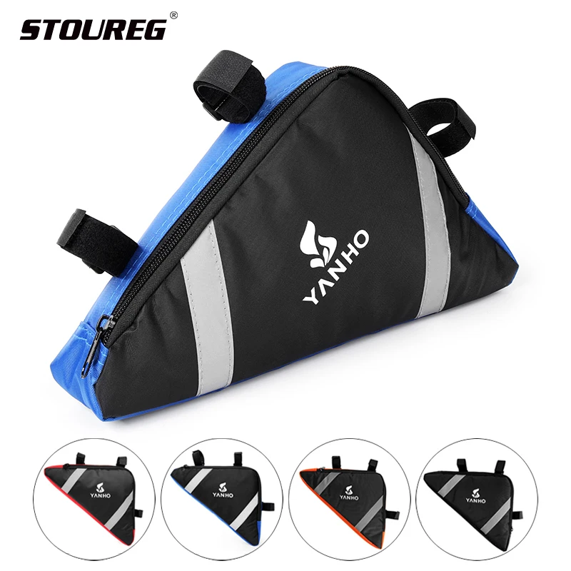 Водонепроницаемая треугольная велосипедная сумка передняя для горного