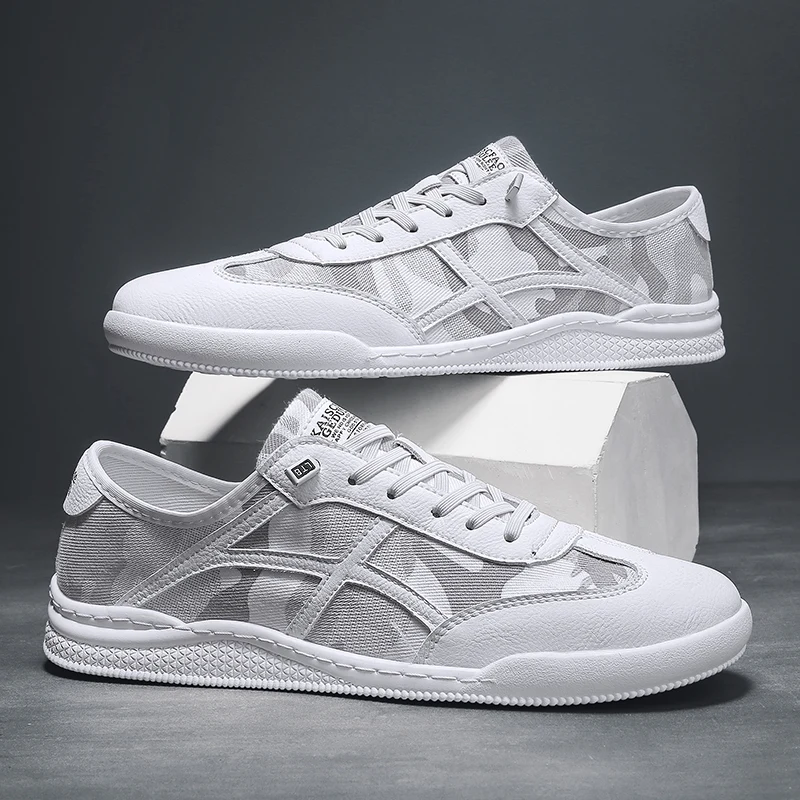 

Men Fashion Shoes Men Flat Shoes Mens Sports Sneakers Men's Fashion Casual Man Breathable Trend For Sneaker Air Mesh Male Denim